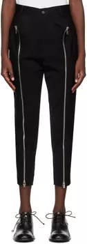 Черные брюки на молнии Noir Kei Ninomiya