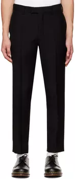 Черные брюки на молнии Undercover