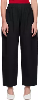 Черные брюки на резинке SELASI