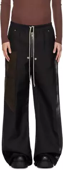Черные брюки Porterville Wide Bela Rick Owens, черный/коричневый/черный