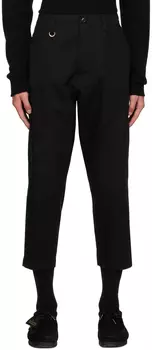 Черные брюки с D-образным кольцом Uniform Experiment