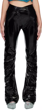 Черные брюки с драпировкой Ottolinger