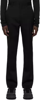 Черные брюки с одной складкой Jil Sander