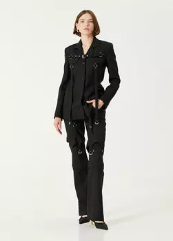 Черные брюки с подтяжками Off-White