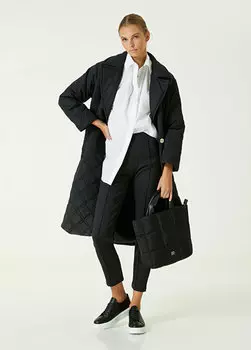 Черные брюки с высокой талией Network