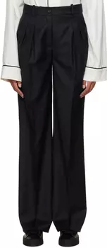 Черные брюки сбиру Loulou Studio