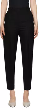 Черные брюки со складками TOTEME