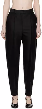 Черные брюки со складками Totme