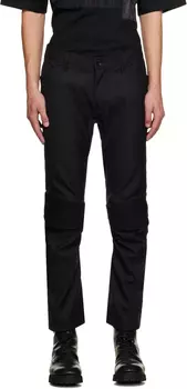 Черные брюки со вставками Junya Watanabe