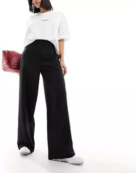Черные брюки свободного кроя для папы ASOS