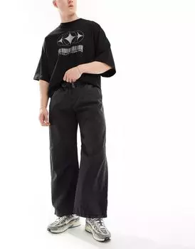 Черные брюки свободного кроя Jack & Jones