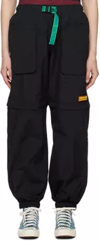 Черные брюки-трансформер Taslan Brain Dead