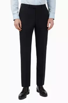 Черные брюки узкого кроя Ted Baker Premium Panama Ted Baker, черный