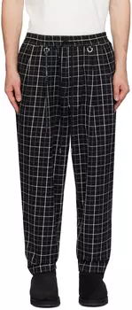 Черные брюки в клетку mastermind JAPAN