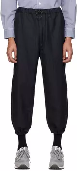 Черные брюки в полоску Comme des Garçons Homme