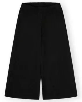 Черные брюки в рубчик для девочки Canada House