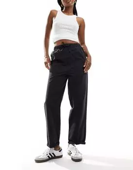 Черные брюки в стиле милитари ASOS
