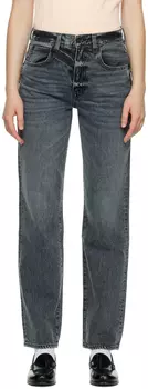 Черные бруклинские джинсы SLVRLAKE