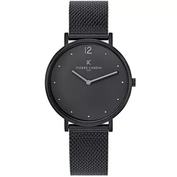 Черные часы унисекс Pierre Cardin