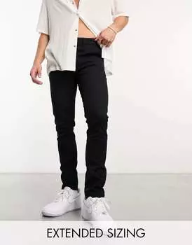 Черные чиносы скинни ASOS