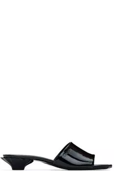 Черные цветочные сандалии Chlo