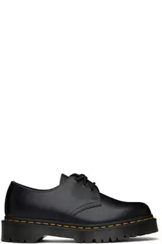 Черные дерби 1461 Bex из гладкой кожи Dr. Martens