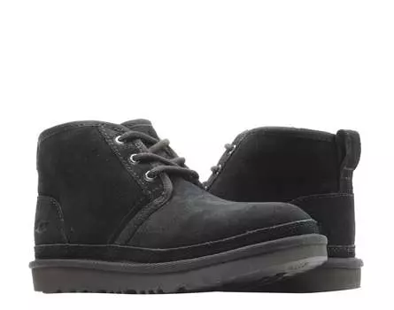 Черные детские ботинки чукка UGG Australia Neumel II 1017320K-BLK, черный