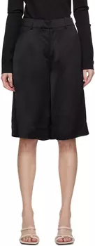 Черные длинные шорты CO