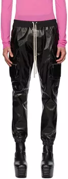 Черные джинсовые брюки карго Mastodon Rick Owens