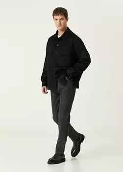 Черные джинсовые брюки roccia Zegna