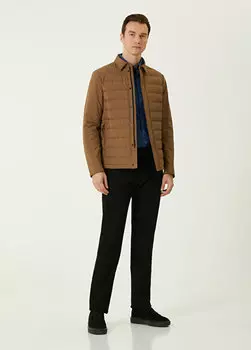Черные джинсовые брюки Zegna