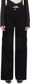 Черные джинсовые джинсы карго Lado Bokuchava