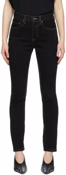 Черные джинсовые джинсы WARDROBE.NYC