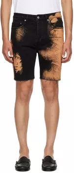 Черные джинсовые шорты Chopper Hellfire Ksubi