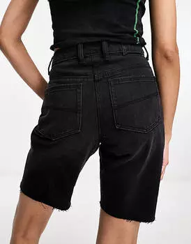 Черные джинсовые шорты COLLUSION