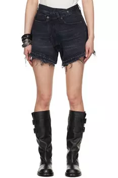 Черные джинсовые шорты Crossover R13