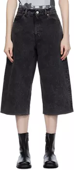 Черные джинсовые шорты Legacy полуобрезанного кроя Our Legacy