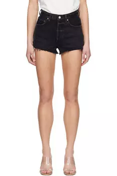 Черные джинсовые шорты Ridley AGOLDE