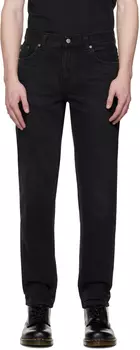 Черные джинсы 'Gritty Jackson' Nudie Jeans