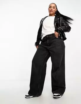 Черные джинсы ASOS DESIGN Curve