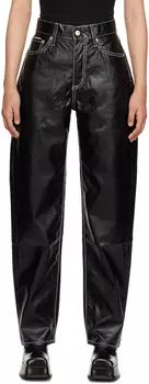 Черные джинсы Benz из искусственной кожи Eytys