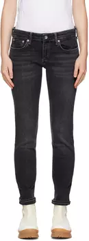 Черные джинсы-бойфренды Dre rag & bone