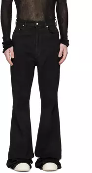 Черные джинсы болан Rick Owens Drkshdw