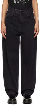 Черные джинсы Brandon Carhartt Work In Progress, Black stone washed