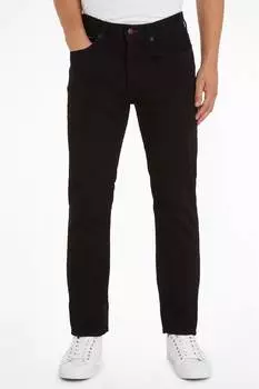 Черные джинсы Core Bleecker приталенного кроя Tommy Hilfiger, черный