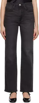 Черные джинсы до щиколотки Le Jane FRAME