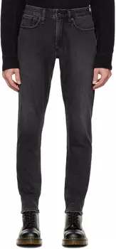 Черные джинсы Fit 3 Authentic rag & bone