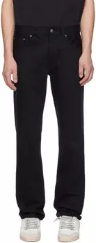 Черные джинсы Gritty Jackson Nudie Jeans, Dry everblack