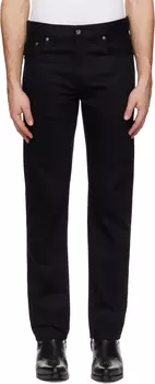 Черные джинсы Gritty Jackson Nudie Jeans, Dry everblack