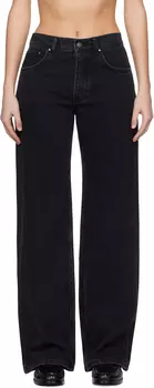 Черные джинсы Хью ANINE BING, Vintage black